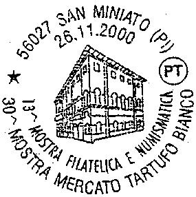 Filatelia della Filiale di 35100 PADOVA Corso Garibadi, 33 entro 1692/MC N.1804 RICHIEDENTE: Circolo Culturale G.