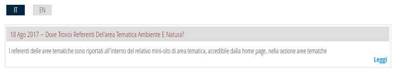 - Pag. 17 a 23 2.8 Consultazione e ricerca FAQ Dal footer del portale, cliccando sul link FAQ, si accede a una pagina che mostra i quesiti più frequenti riguardo all uso e ai contenuti del portale.