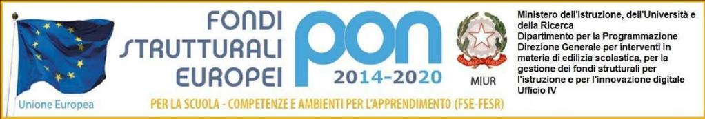 PROGRAMMA OPERATIVO NAZIONALE 2014IT05M2OP001 FESR Campania ISTITUTO D ISTRUZIONE SUPERIORE Giuseppe De Gruttola - 83031 Ariano Irpino (Avellino) e-mail: avis01600x@istruzione.