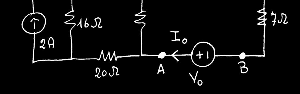 Calcolare quanto vale I 0 se V 0 = 0 c) Disegnare la