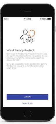 3 Requisiti di sistema È possibile installare wind family protect (e wind junior protect) su smartphone e tablet, assicurandosi di avere i sistemi operativi aggiornati alle seguenti versioni: /