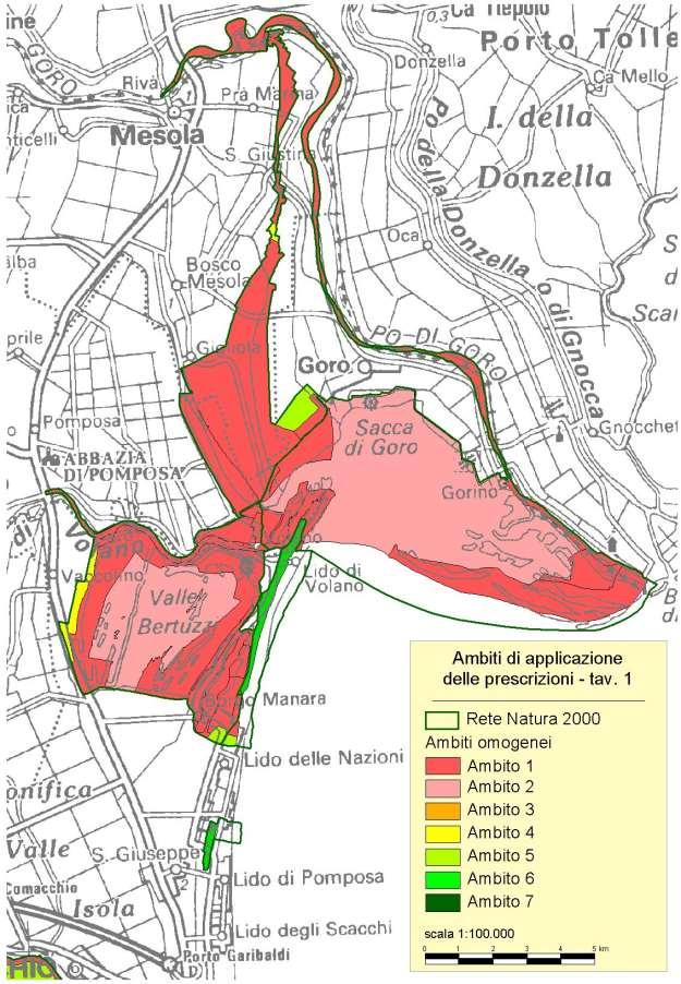 Ambiti di applicazione delle mitigazioni