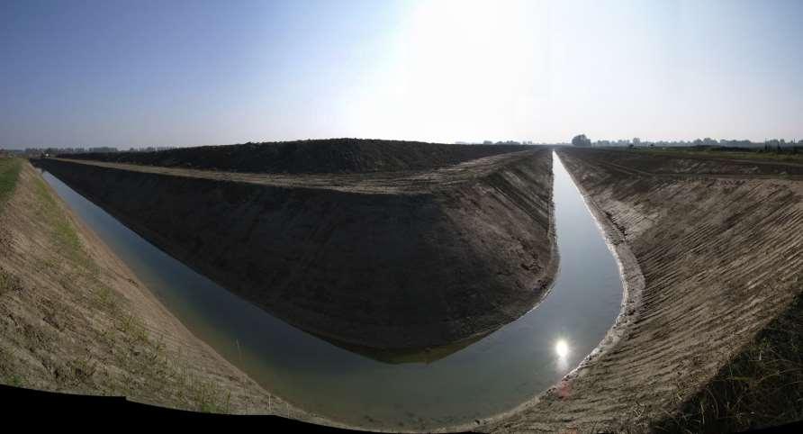 Cassa BAGNETTO Canalizzazioni di drenaggio per l abbassamento della falda nell area di