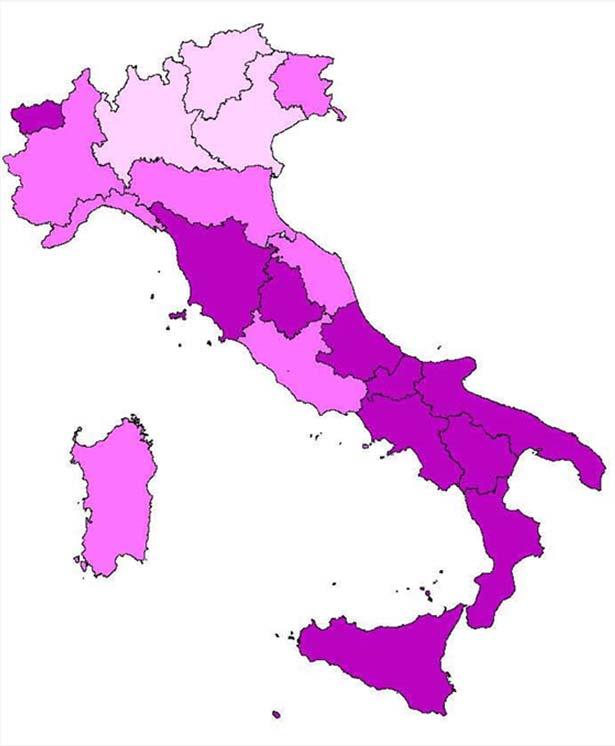 019 960.186 18,5% Trentino - Alto Adige 19.392 109.