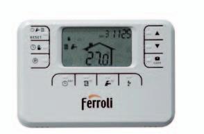 5 1 2 9 10 7 17 8 11 12 12 Regolazione temperatura acqua calda sanitaria 34 Regolazione temperatura impianto riscaldamento 5 Display 6 Tasto Ripristino / Selezione modalità EstateInverno / Menù