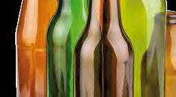 Per ridurre gli imballaggi preferite le bevende in bottiglie di vetro a rendere. Se restituita, la bottiglia può essere riutilizzata molte volte e poi riciclata.