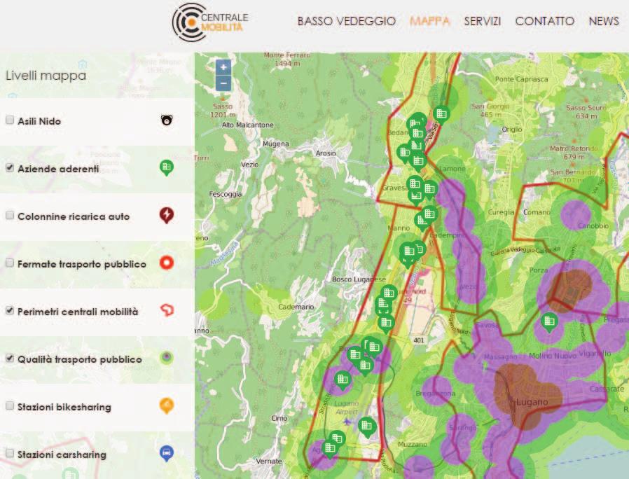 Portale Centrale di mobilità Il portale rappresenta un punto d informazione centralizzato per tutte le novità e le iniziative della centrale Mostra dati statistici