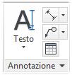 Annotazioni Testi Tabulazioni, rientri, colonne