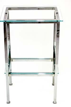 38x24x H71 cm SHELVES IN 10 mm EXTRALIGHT GLASS TAVO.0082.