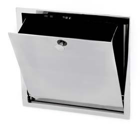 CORNICE STANDARD SIZE PAPER HOLDER BUILT-IN cm 19,3