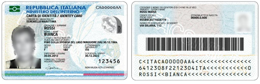 NUOVA CARTA D IDENTITA ELETTRONICA (C.I.E.) COME È FATTA LA NUOVA CARTA D IDENTITÀ La Carta di identità elettronica (CIE) è l evoluzione del classico documento d identità cartaceo.