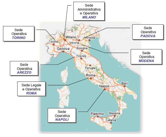 ASTRIM e il territorio ASTRIMopera su tutto il territorio nazionale grazie