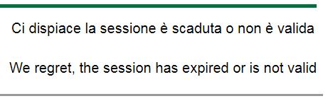 (foto 020_13) ATTENZIONE: Se si Abbandona o si tornerà indietro, comparirà un messaggio di errore e si dovrà ripetere la procedura dall inizio in quanto il link dell e-mail non è più usabile.