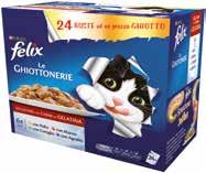 GATTO CAT CHOW BUSTE alimento umido completo per gatti adulti, ricco di vitamine e proteine,