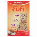 per gatti, disponibile nelle varianti per gattini, gatti adulti, sterilizzati o anziani, gusti assortiti, 85 g 0,86 1,15 al kg 10,12 - anzichè al kg 13,53 CAT