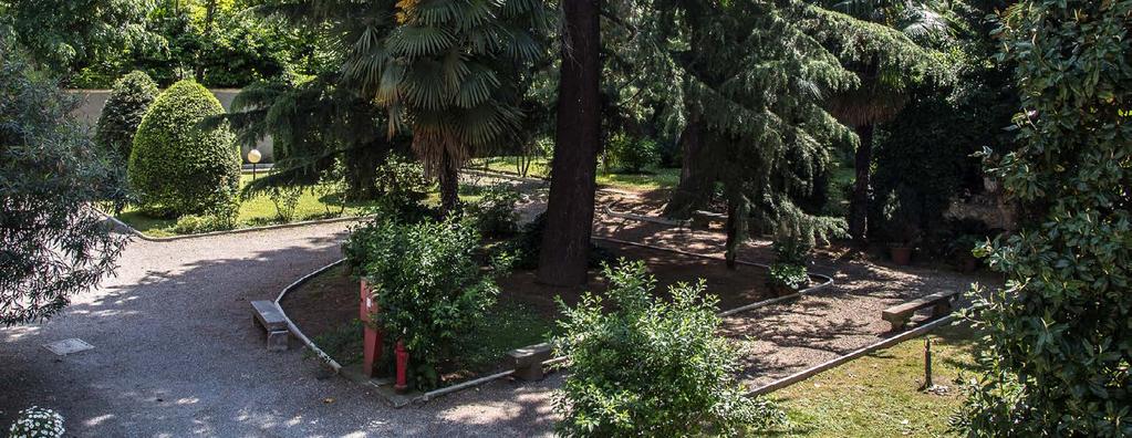 giardino per offrire agli ospiti uno spazio