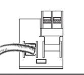 .12AWG COLLEGAMENTI DI CONTROLLO: A1(+), A2(-) Usare 60/75 C conduttori in rame (CU) Coppia di serraggio Pozidriv 2 Pozidriv 2 UL: 2.0 Nm (17.7lb-in) UL: 2.0 Nm (17.7lb-in) IEC: 1.5-2.0 Nm IEC: 2.0-2.