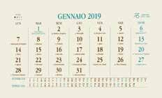 COME ERAVAMO calendario da tavolo