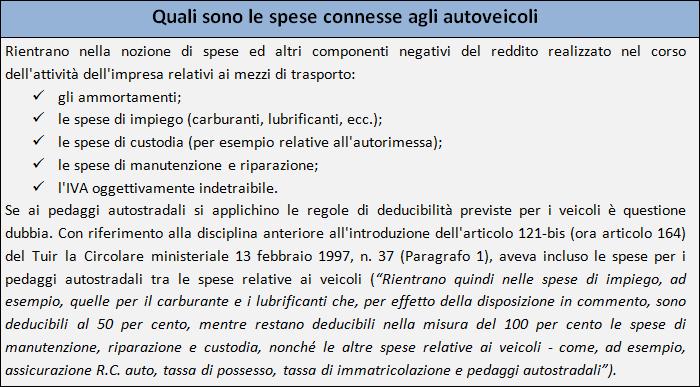 datato 6 dicembre 2006 l Agenzia delle entrate aveva già introdotto specifici criteri per giungere ad una piena assimilazione tra autocarri e autovetture, nel tentativo di frenare le cosiddette