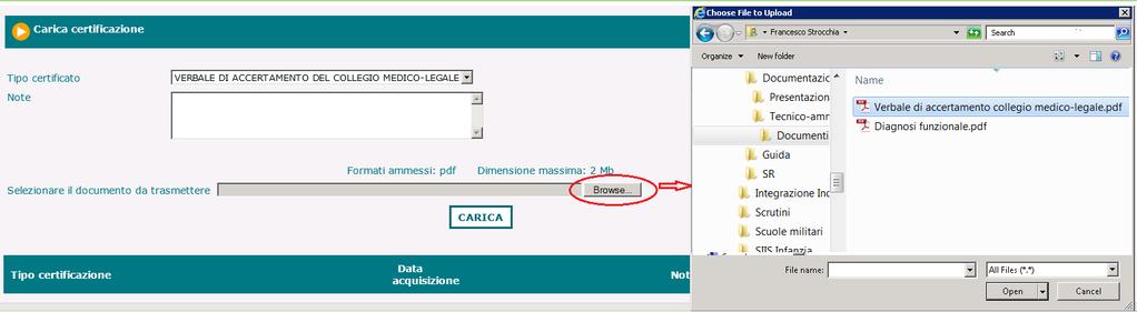 L operazione si svolge attraverso le seguenti