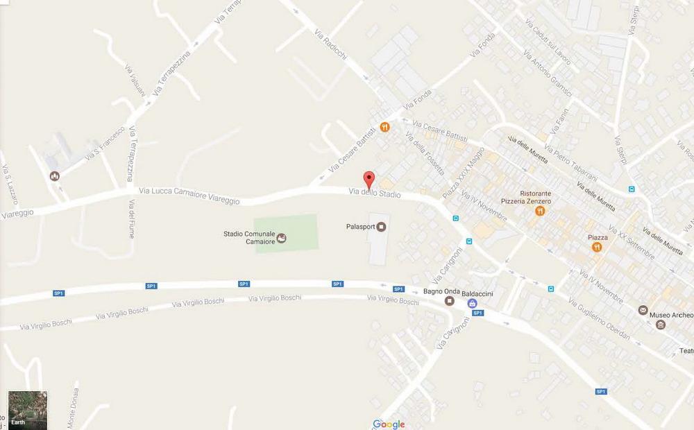 IN TRENO Dalla stazione di Viareggio, oppure dalla stazione di lido di Camaiore/Capezzano, servizio urbano da Viareggio stazione, oppure a 500 mt.