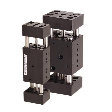 SERIE RPW PINZE PNEUMATICHE PARALLELE A DUE DITA CON GUIDA SCORREVOLE Caratteristiche Profilo piatto Costruzione robusta Impiego universale Possibilità di fissaggio della pinza su due lati Larghezza