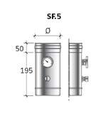 diameter Diametro Maggiore Large diameter prodotto Product code 2-2 2-3 2-2- 2-6 2-8 2-2-23 2-2 2-30 2-3 2-0 30 0 0 60 80 Termometro e controllo fumi