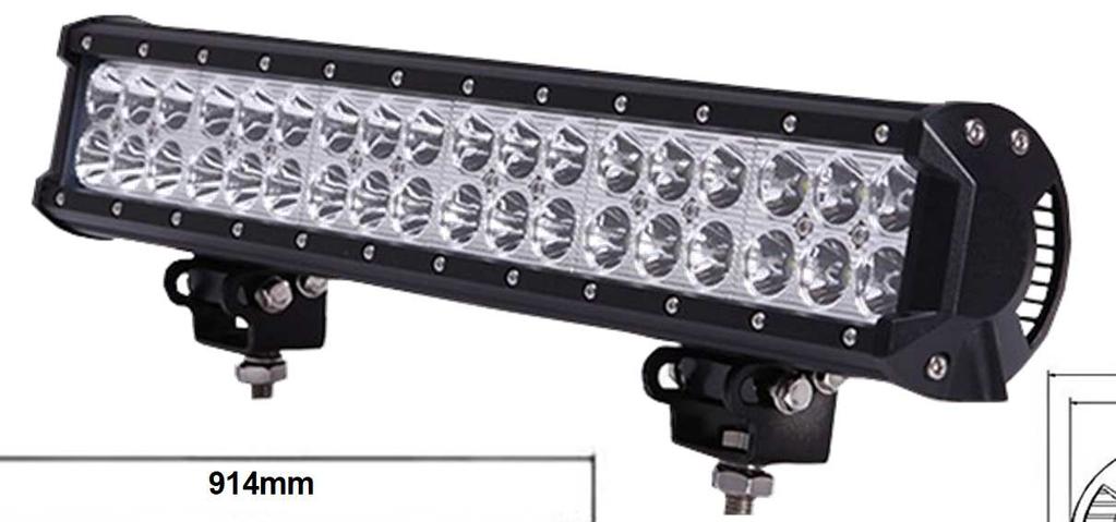 LED Power: 234W. Operating Voltage: 10-30V DC.