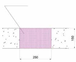 GIUNTI E APERTURE APERTURE VUOTE A SOLAIO Protezione antifuoco di aperture o varchi vuoti in solai mediante sigillatura con schiuma poliuretanica bicomponente KF-GRAPHIT FOAM.