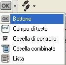 11.PER INSERIRE UN LINK ESTERNO Selezionare Bottone dal menù OK.