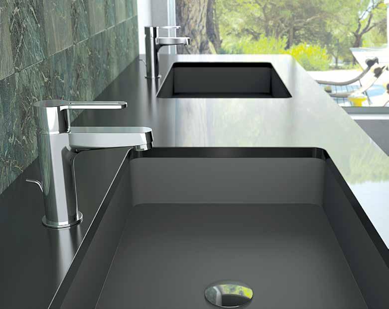 Design by Cristian Mapelli LAVABI - WASHBASINS 8 L / Min. Monocomando lavabo.