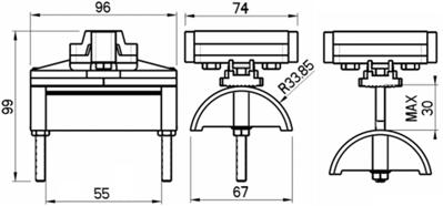 Linee di alimentazione Sistema festoni serie 41 inox portata: 140 kg/m - disegni e dimensioni Immagine Descrizione Codice Dimensioni ACCIAIO INOX Barra C Materiale: acciaio inox Lunghezza: 3 m Peso:
