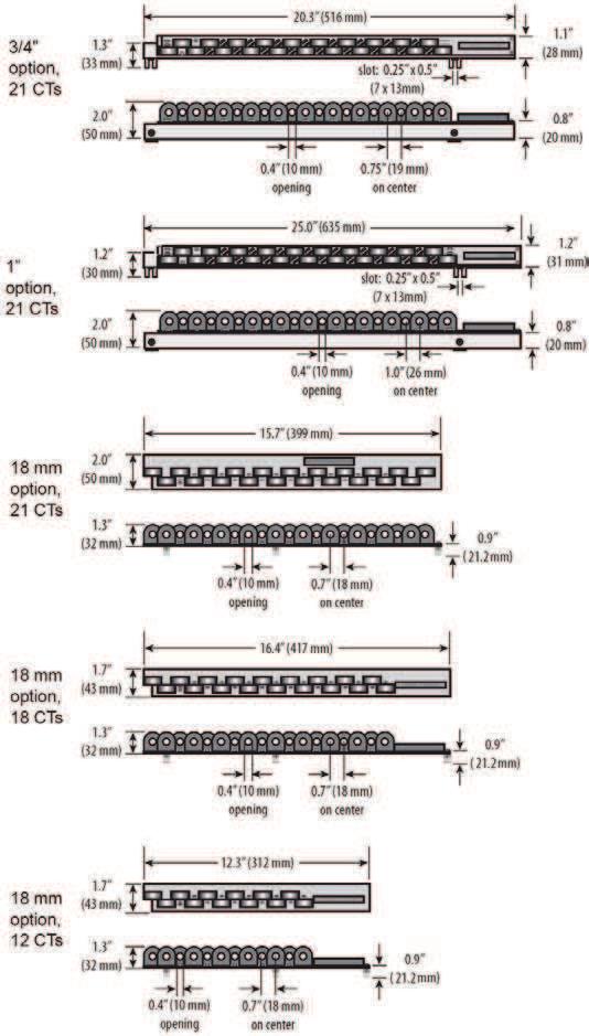 mm) 122 mm 146 mm 4,6 (117 mm) Adapter board (una scheda