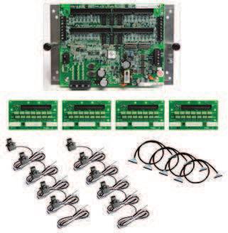 I modelli BCPMSC con valore 30, 42, 60 e 84 nel per i circuiti secondari con cavi da 2m e con cavi a nastro rotondo da 1,8m per la connessione delle adapter board alla main board.