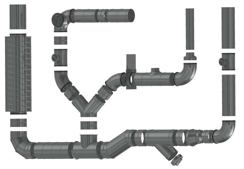 Le lunghezze standard da noi prodotte sono di 1000 o 3000 mm. Il tubo Spiro è disponibile a magazzino come gamma completa nelle dimensioni a partire da Ø80 fino al Ø315mm. A richiesta fino a Ø1250 mm.