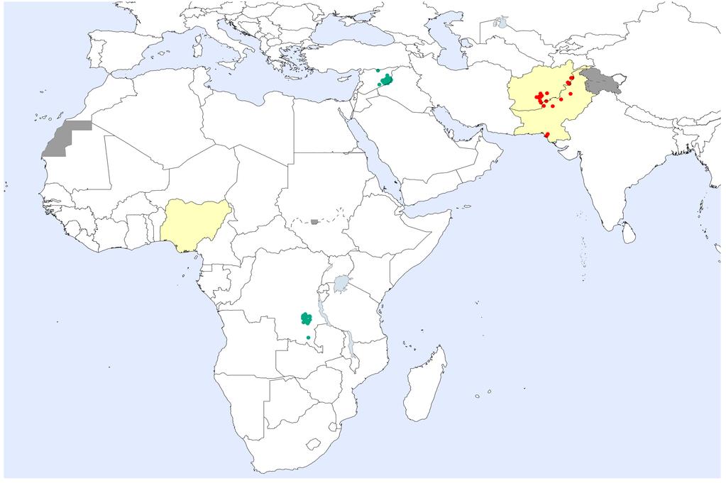 Global Wild Poliovirus & cvdpv Cases 1, Previous 12 Months 2