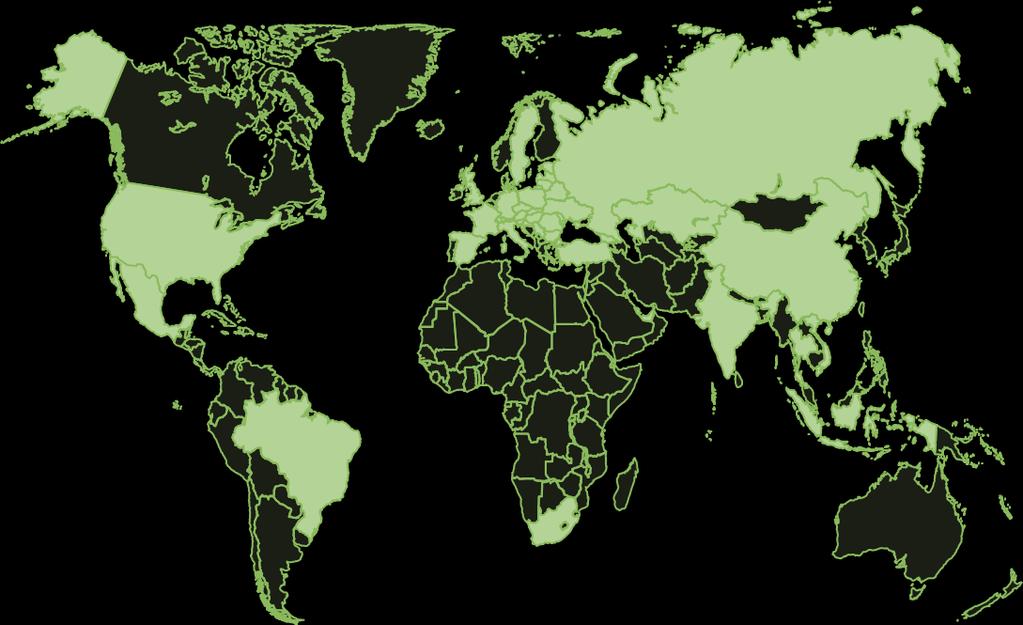 Uno studio internazionale: le nostre sedi in Italia e nel mondo La crescita globale