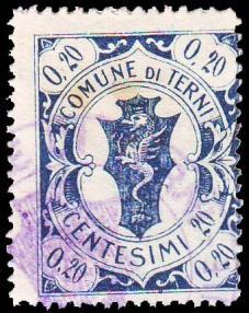 10 celeste 1915/< Carta