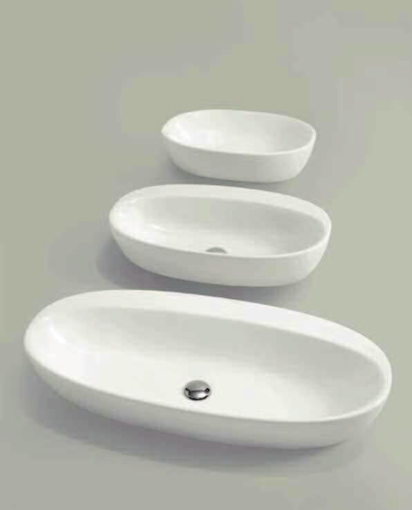 01.lavabo cm 60 da appoggio CLR 60 / CLR 60 cm 60 over-counter washbasin 02.