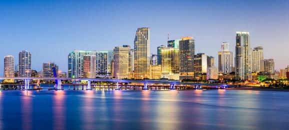 storico di Miami, Brickell con i suoi edifici