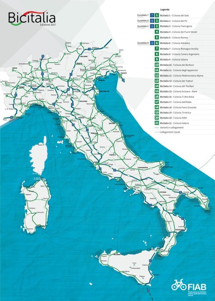 Proposta per la Rete Bicitalia (BI