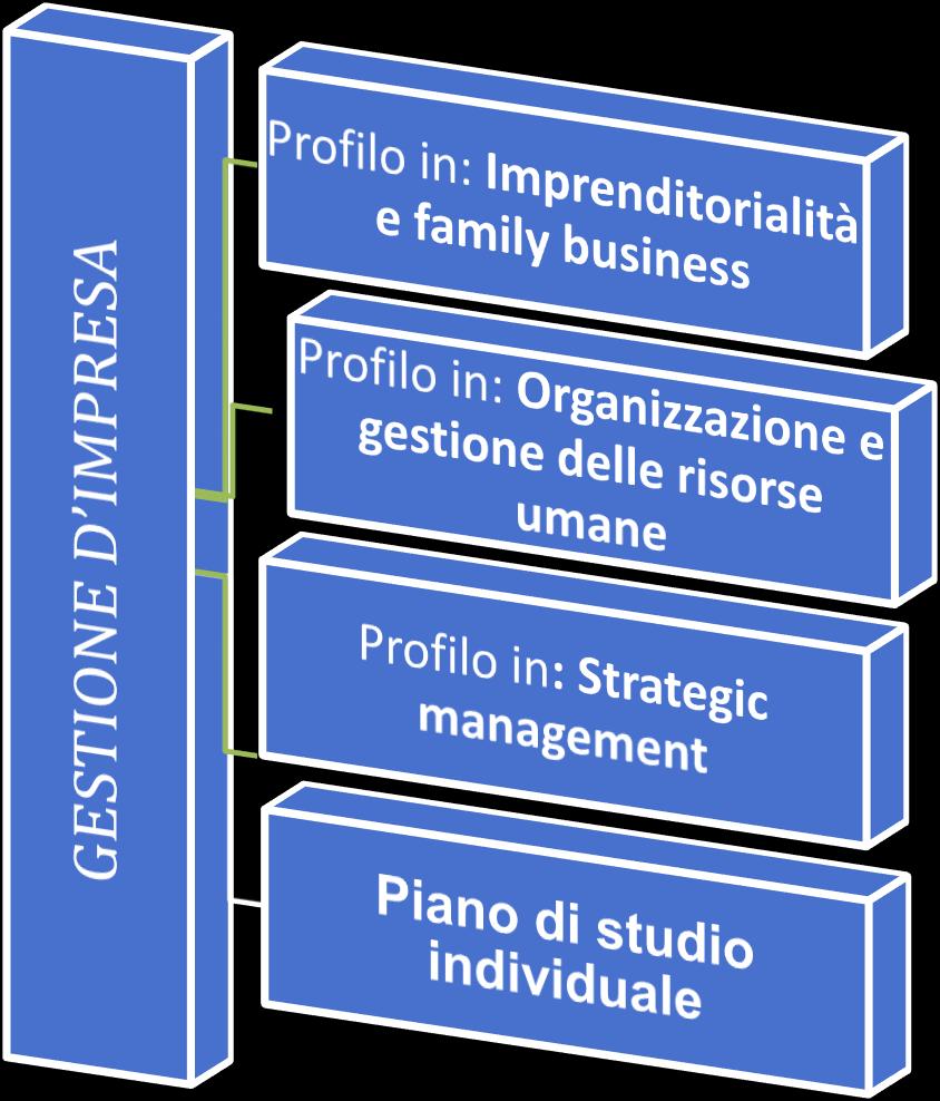 Corso di Laurea Magistrale in GESTIONE D IMPRESA SCELTA DEL PROFILO Dal 22 al 29 nove