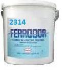 R E G O L A T O R I A C Q U E PH- 14782 FERRODOR 2314 PH- Secchio da 12 kg Prodotto chimico in polvere a base di acidi inorganici. FERRODOR 2314 abbassa il ph delle acque di piscina.