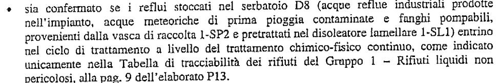 Allo scopo di ridurre al minimo il consumo idrico da pozzo artesiano si rimanda alla proposta progettuale migliorativa, con riutilizzo delle AMDNC, riportata nell elaborato Piano di prevenzione e