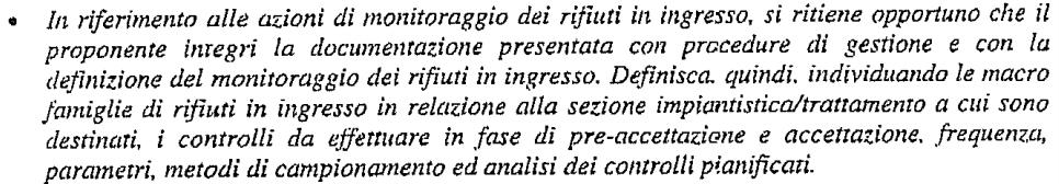 4 Stoccaggio e operazioni di pretrattamento dei rifiuti e cap.