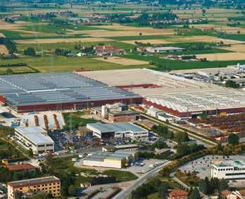 The plant Lo stabilimento The Marcegaglia Carbon Steel manufacturing unit of Casalmaggiore (Cremona, Italy) sperads over a total surface of 320 thousand square meters, of which 162,000 covered,