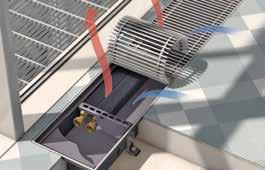 acqua calda (PAC) Ventilatore EC Tecnologia KaControl Funzionamento Convezione tramite ventilatori tangenziali alimentazione acqua calda (PAC) Raffrescamento con alimentazione acqua fredda (PAF)