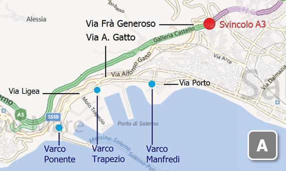 evidenzia che l intervento Salerno Porta Ovest: è previsto da diversi strumenti di programmazione e pianificazione, ed in particolare da: PON 2007-13 (Programma Operativo