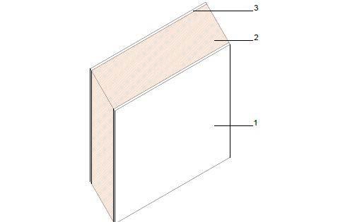 Pareti perimetrali - Pareti in laterizio pieno MLP01 Muratura in mattoni pieni Trasmittanza: 2.58 0.90 MLP02 Muratura in mattoni pieni-faccia a vista Trasmittanza: 2.79 0.