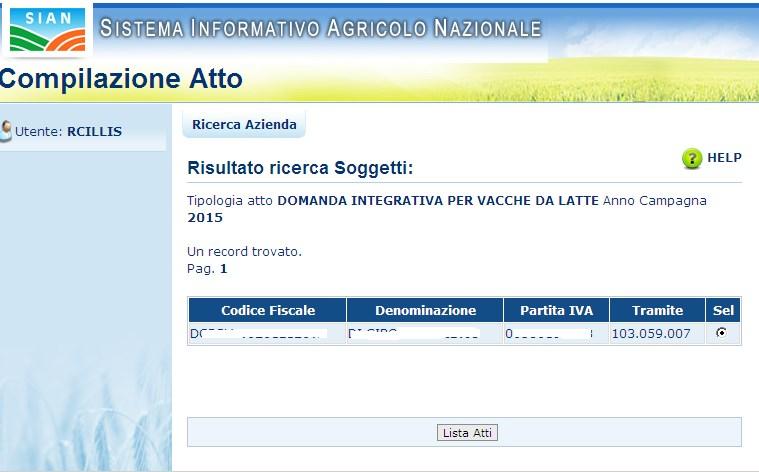 o o L utente ricerca inizialmente il soggetto e, una volta individuato, ricerca l atto amministrativo; L utente ricerca direttamente gli atti relativi a un certo soggetto. 2.